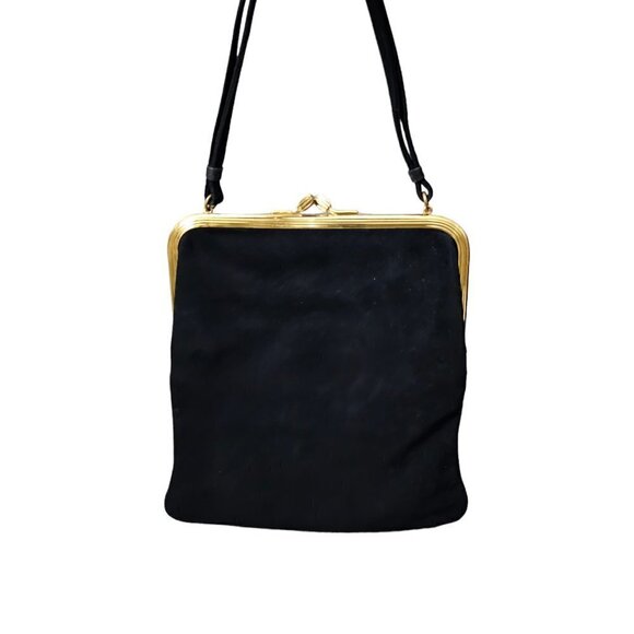 Koret Handbags - Koret Black Calf Leather Vintage 50's Bag